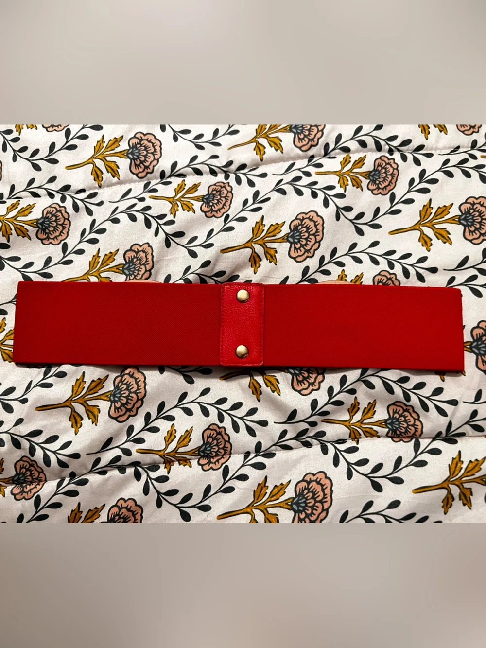Red Braided Waist Belt - Women Accessories